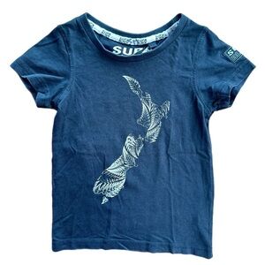 Supa Black Unisex 3T Short Sleeve Graphic Tee Shirt